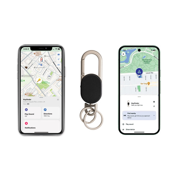 Porte-cles avec geolocalisation