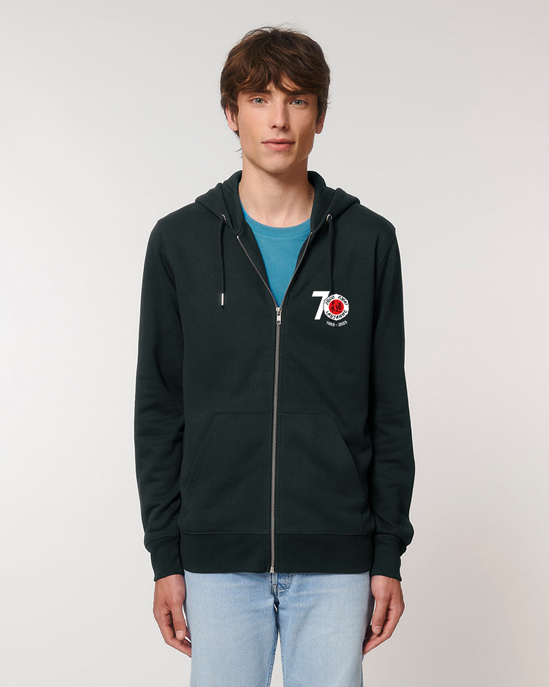 Hoodie Zip JKL 2023 - UNISEXE ADULTE - logo cœur brodé
