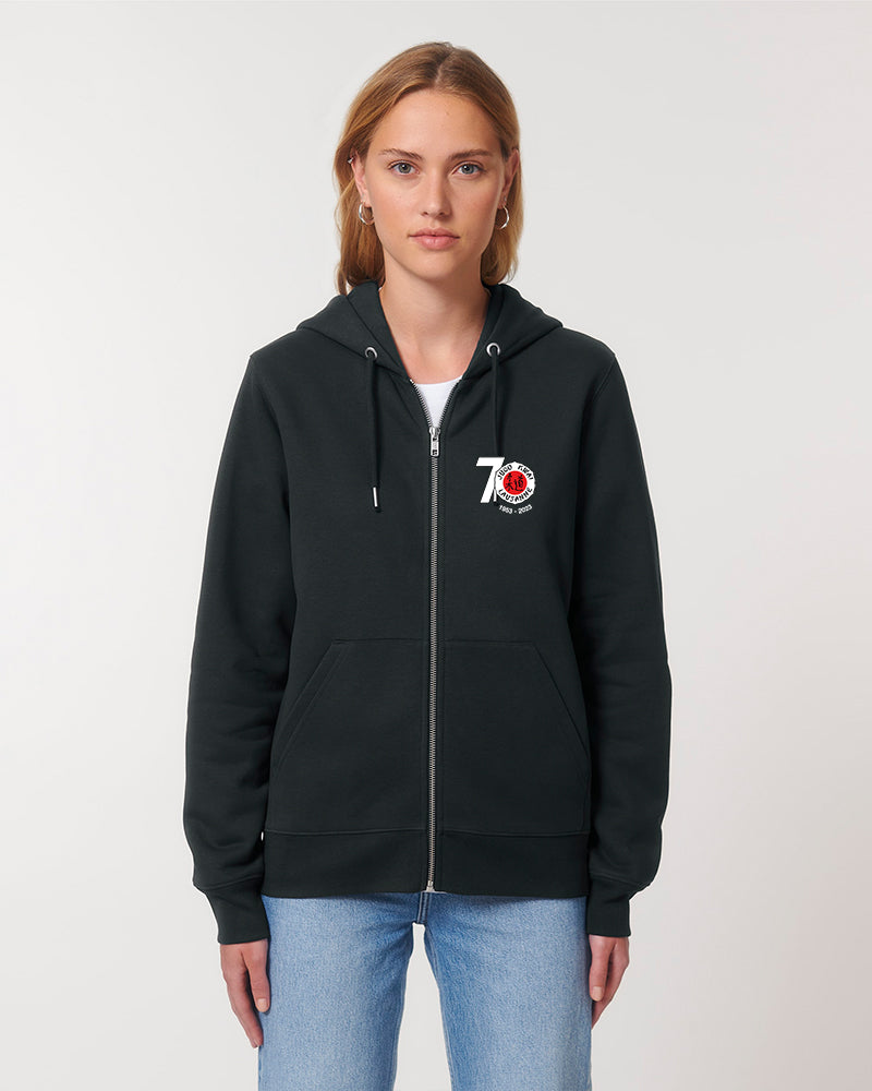 Hoodie Zip JKL 2023 - UNISEXE ADULTE - logo cœur brodé