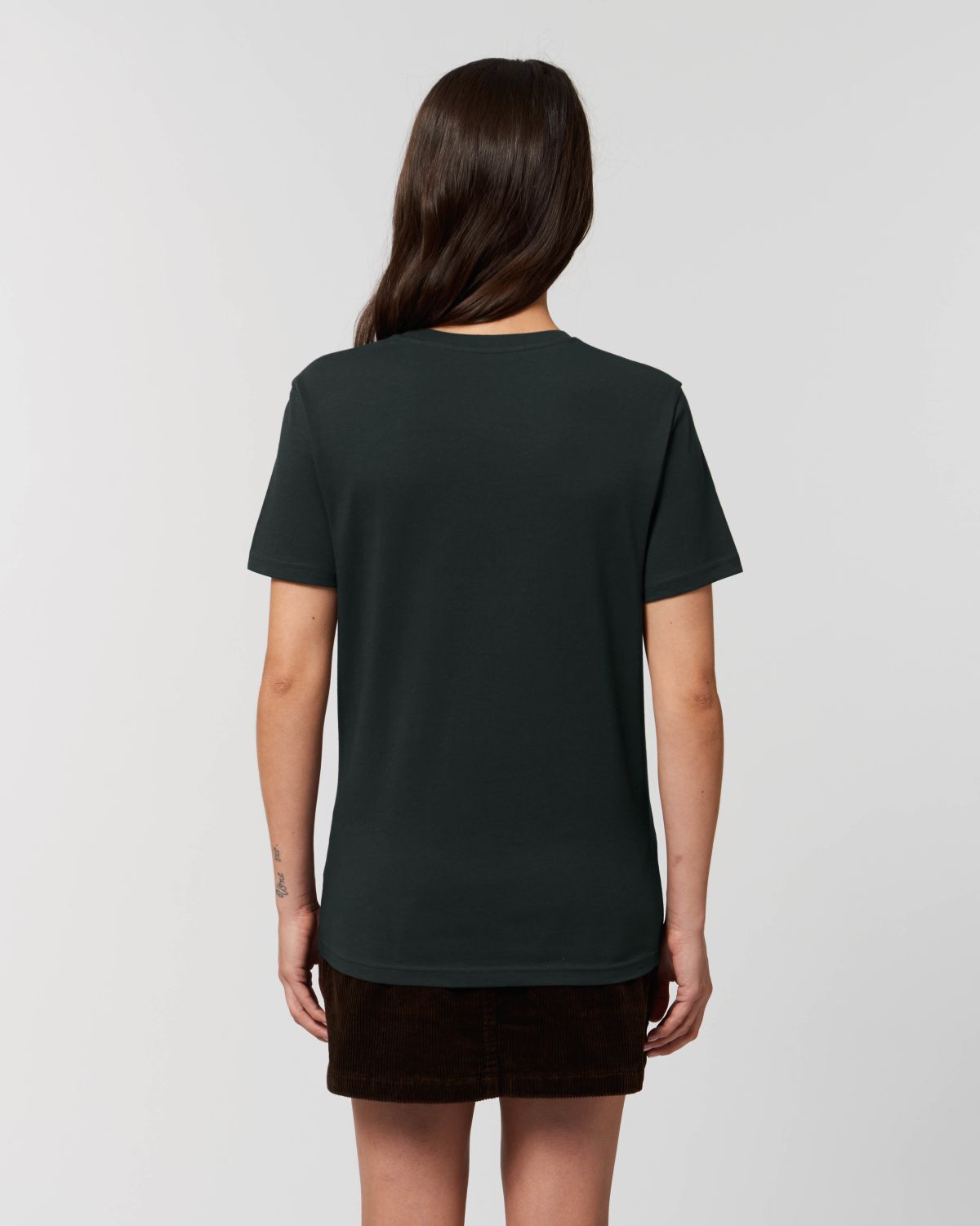 T-Shirt Femme JUST SAY SNOW Noir - DP