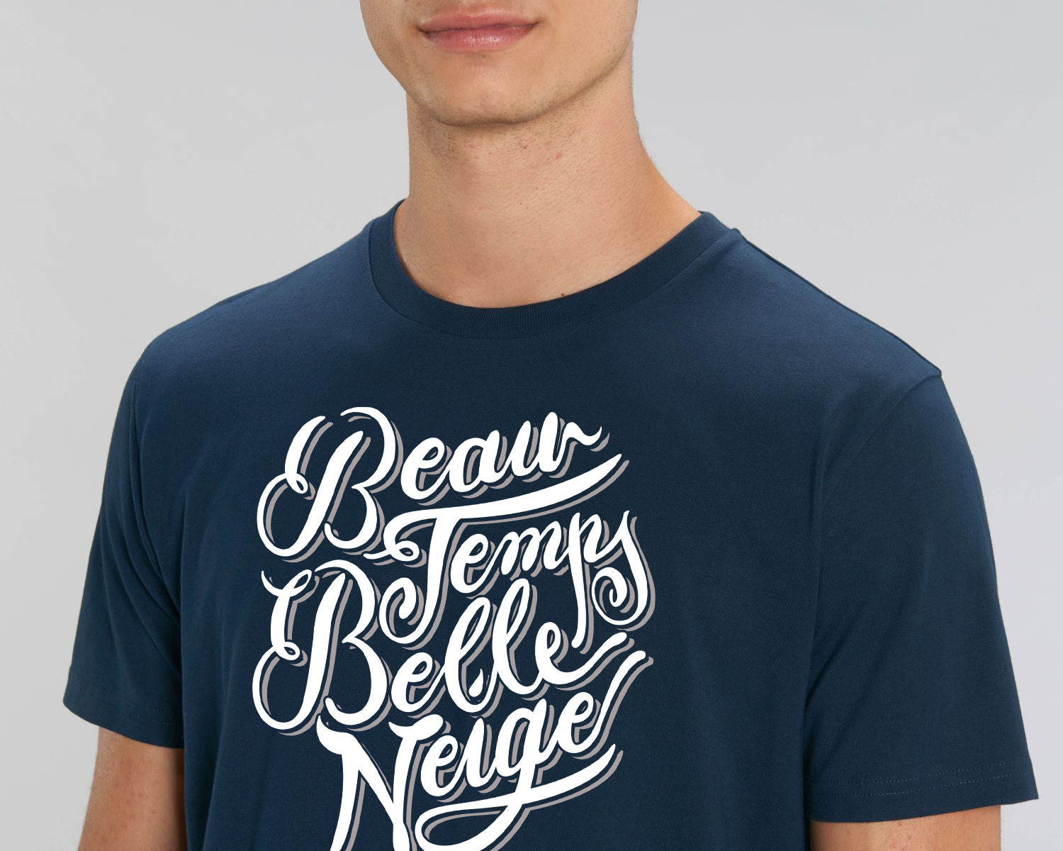 T-Shirt Homme BTBN Bleu - DP