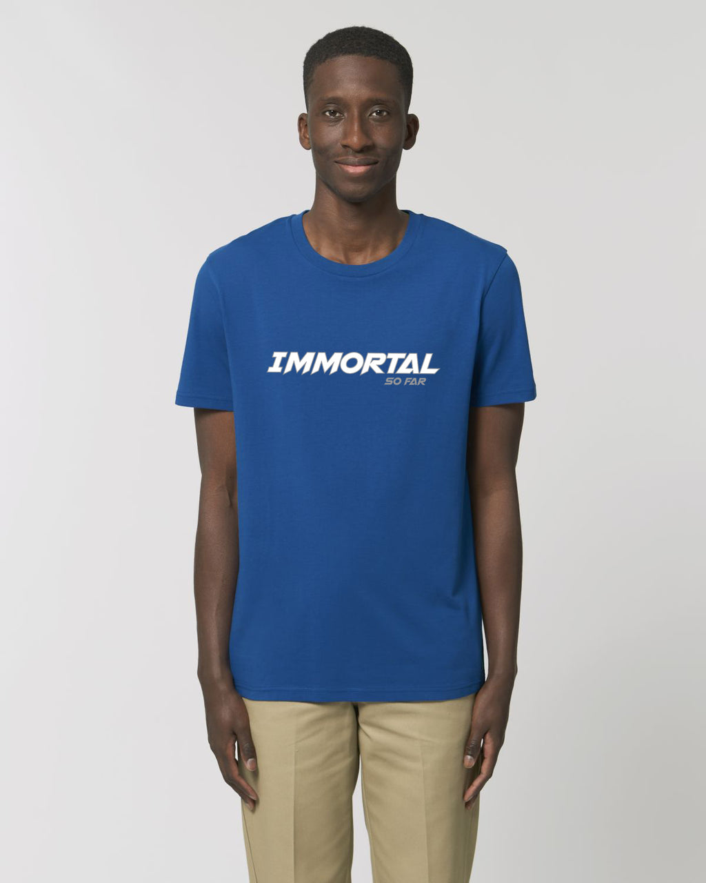 T-Shirt Homme IMMORTAL Bleu - DP