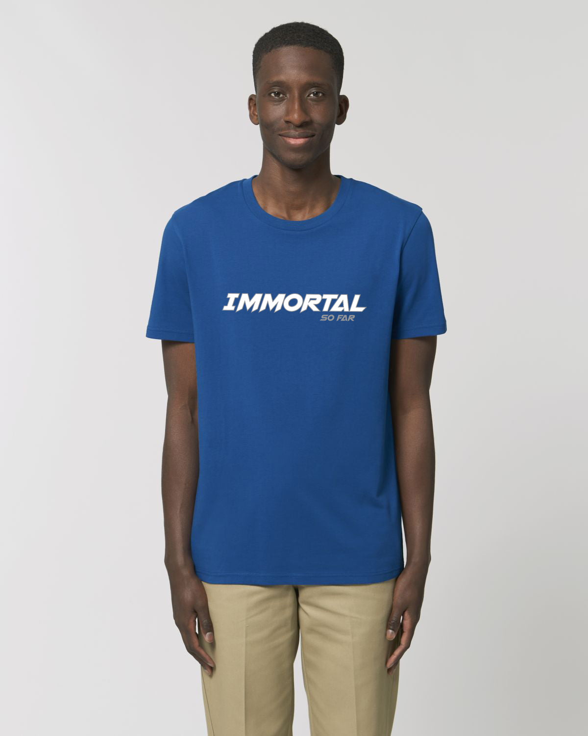 T-Shirt Homme IMMORTAL Bleu - DP