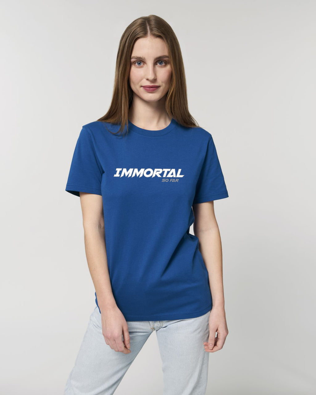 T-Shirt Femme IMMORTAL Bleu - DP
