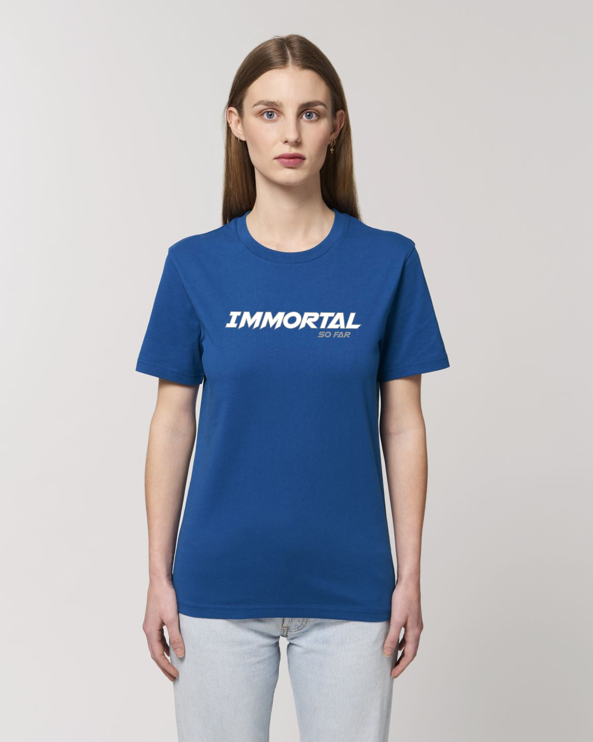 T-Shirt Femme IMMORTAL Bleu - DP