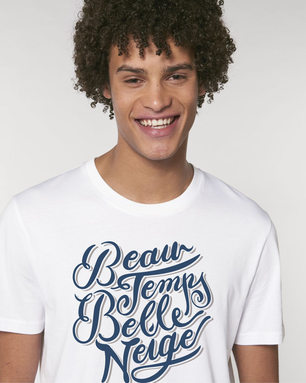 T-Shirt Homme BTBN Blanc - DP