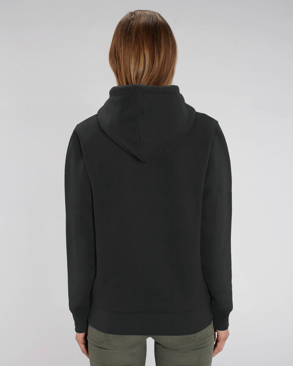 Hoodie Femme JUST SAY SNOW Noir - DP