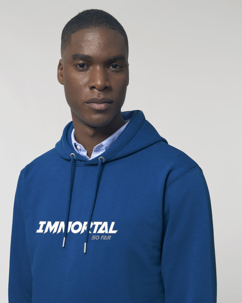 Hoodie Homme IMMORTAL Bleu - DP