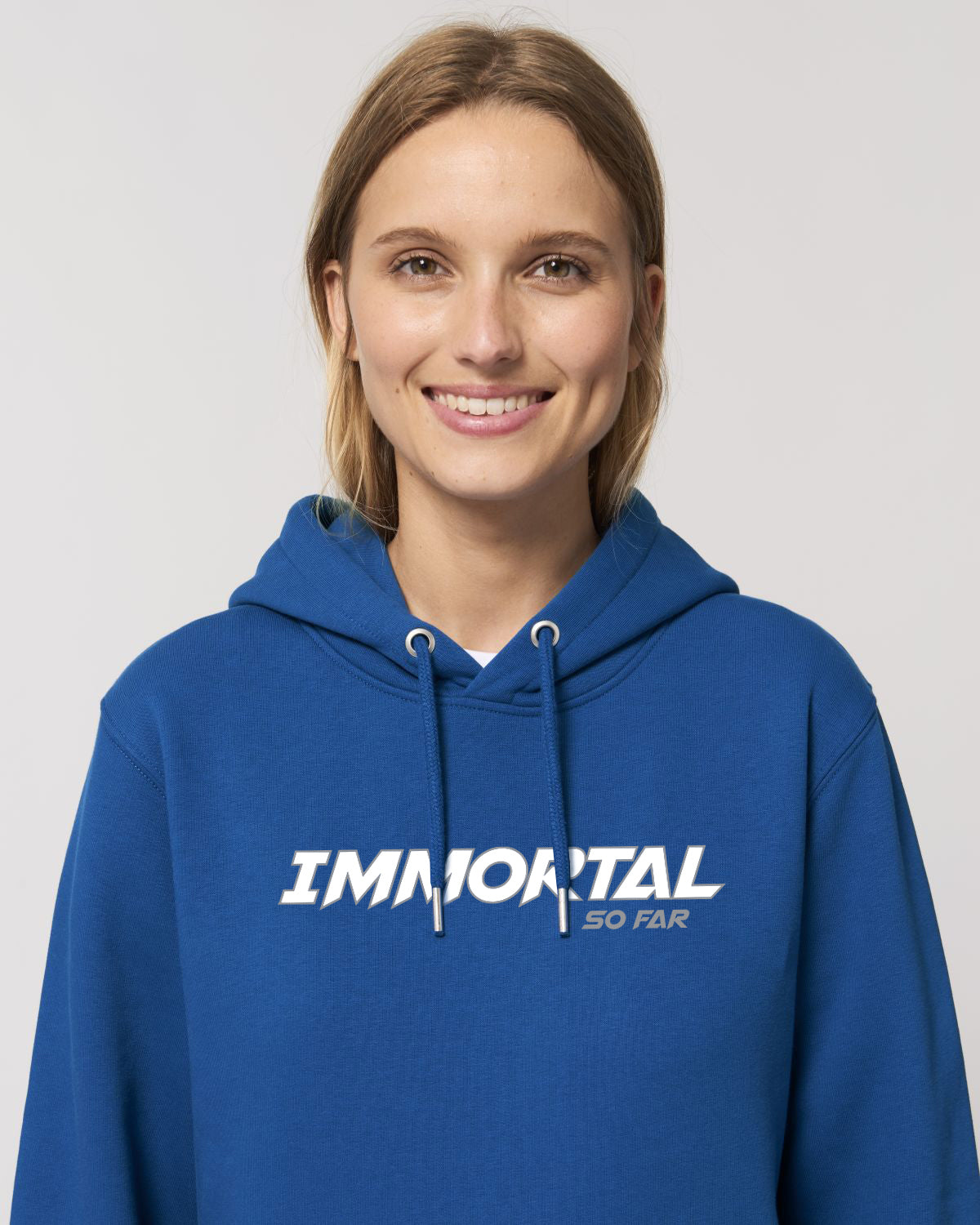 Hoodie Femme IMMORTAL Bleu - DP