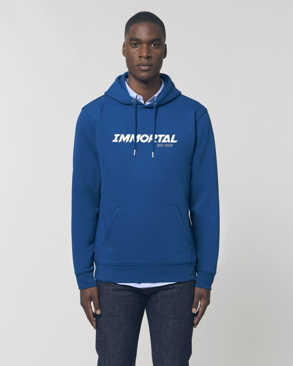 Hoodie Homme IMMORTAL Bleu - DP