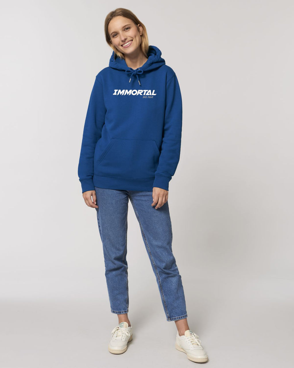 Hoodie Femme IMMORTAL Bleu - DP