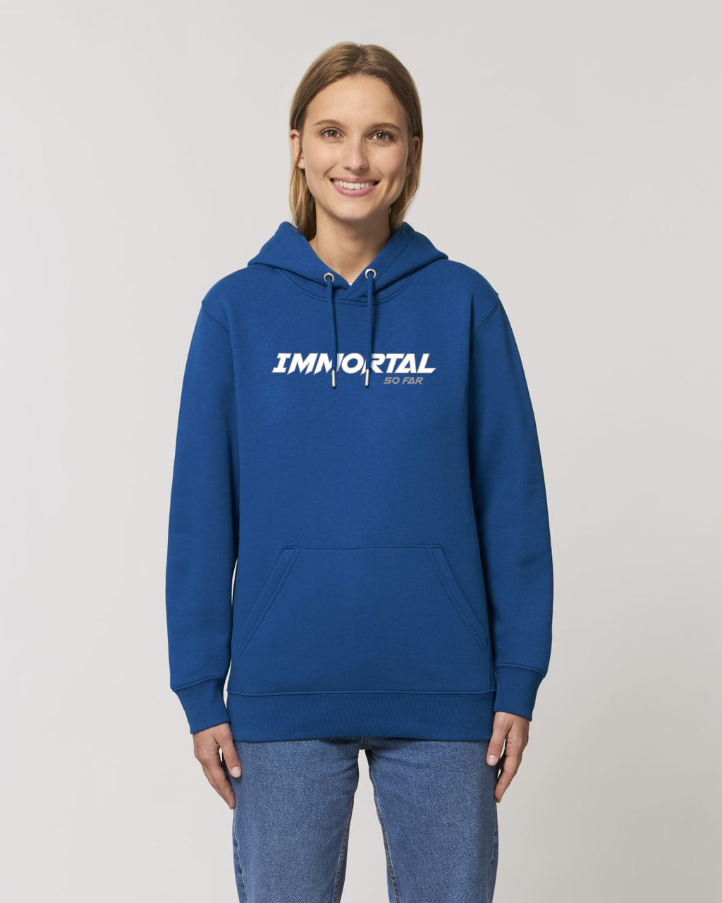 Hoodie Femme IMMORTAL Bleu - DP