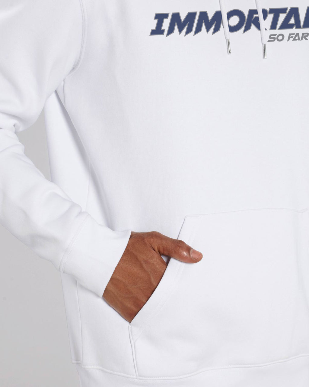 Hoodie Homme IMMORTAL Blanc - DP