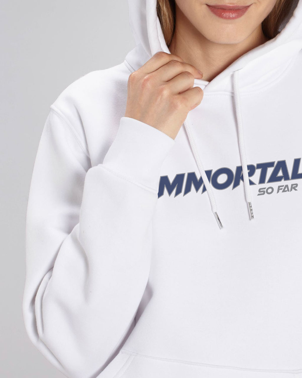 Hoodie Femme IMMORTAL Blanc - DP