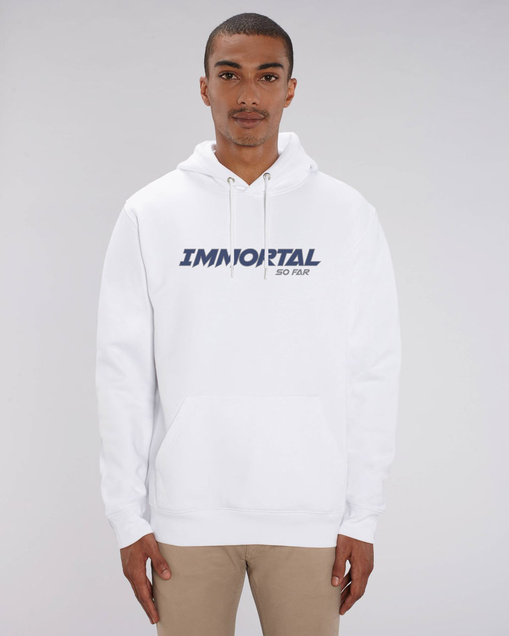 Hoodie Homme IMMORTAL Blanc - DP