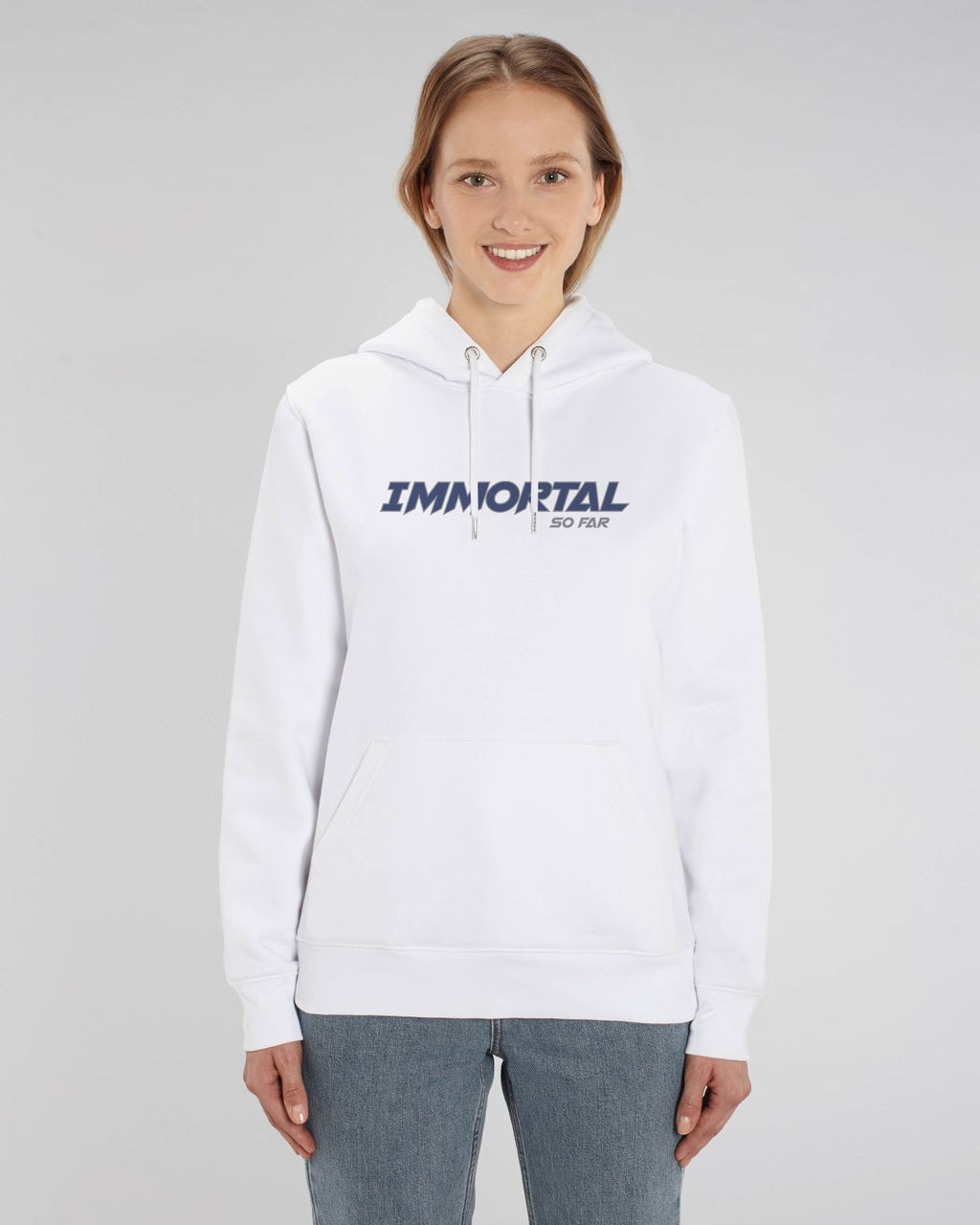 Hoodie Femme IMMORTAL Blanc - DP